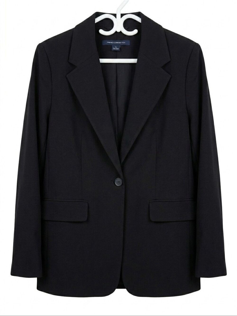 French Connection Black Blazer Jacket, Large